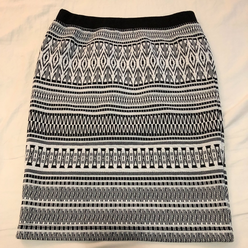 Sanctuary print pencil skirt